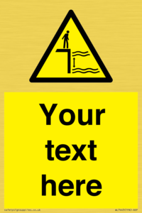 Custom Warning variable water depth